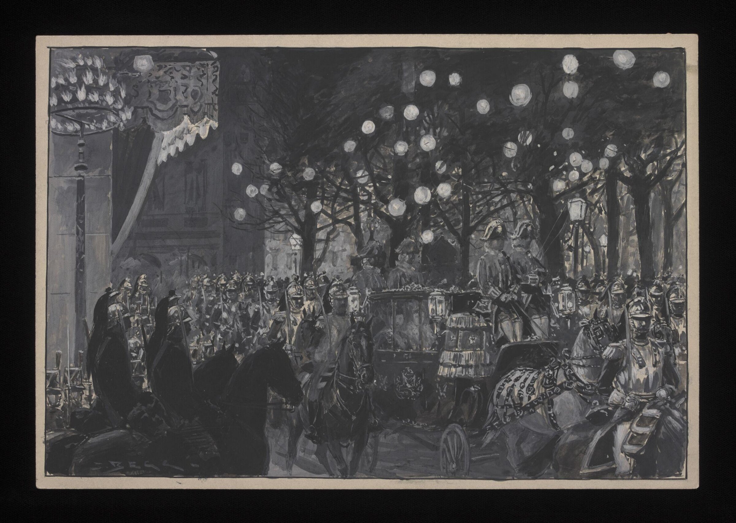 Drawing, Samuel Begg, circa 1900
