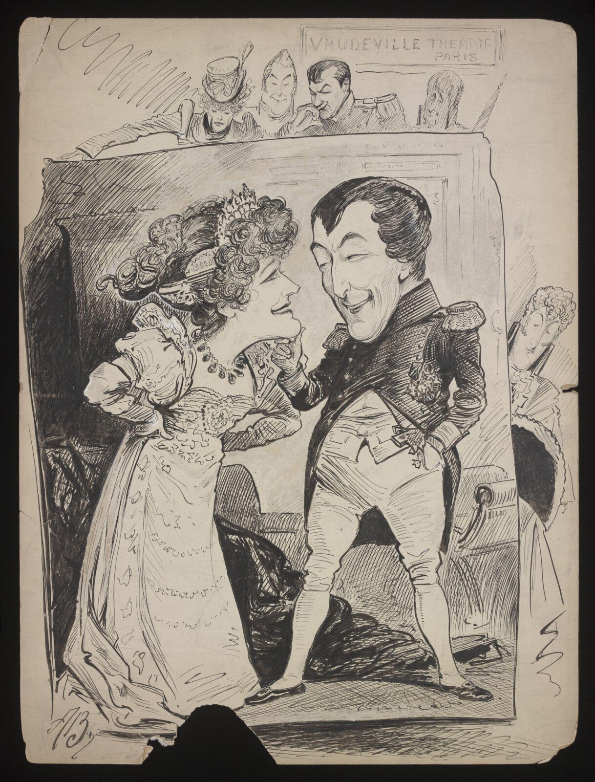 Drawing, Alfred Bryan, 1897
