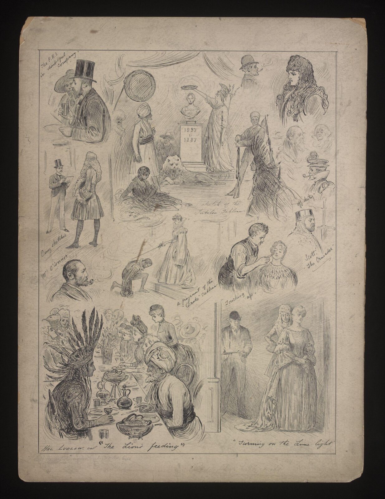 Drawing, 1887