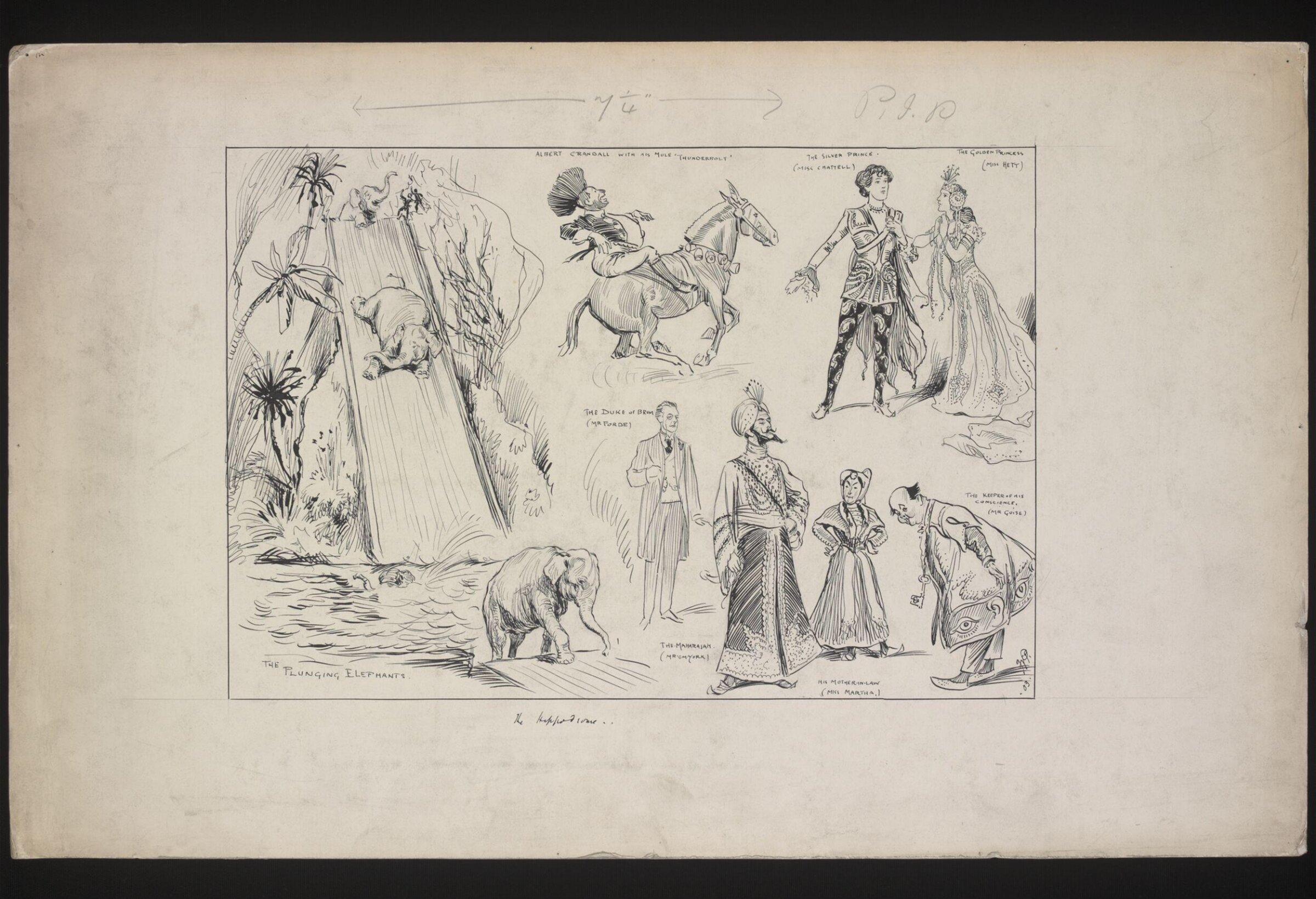 Drawing, Frederick Victor Poole, 1903
