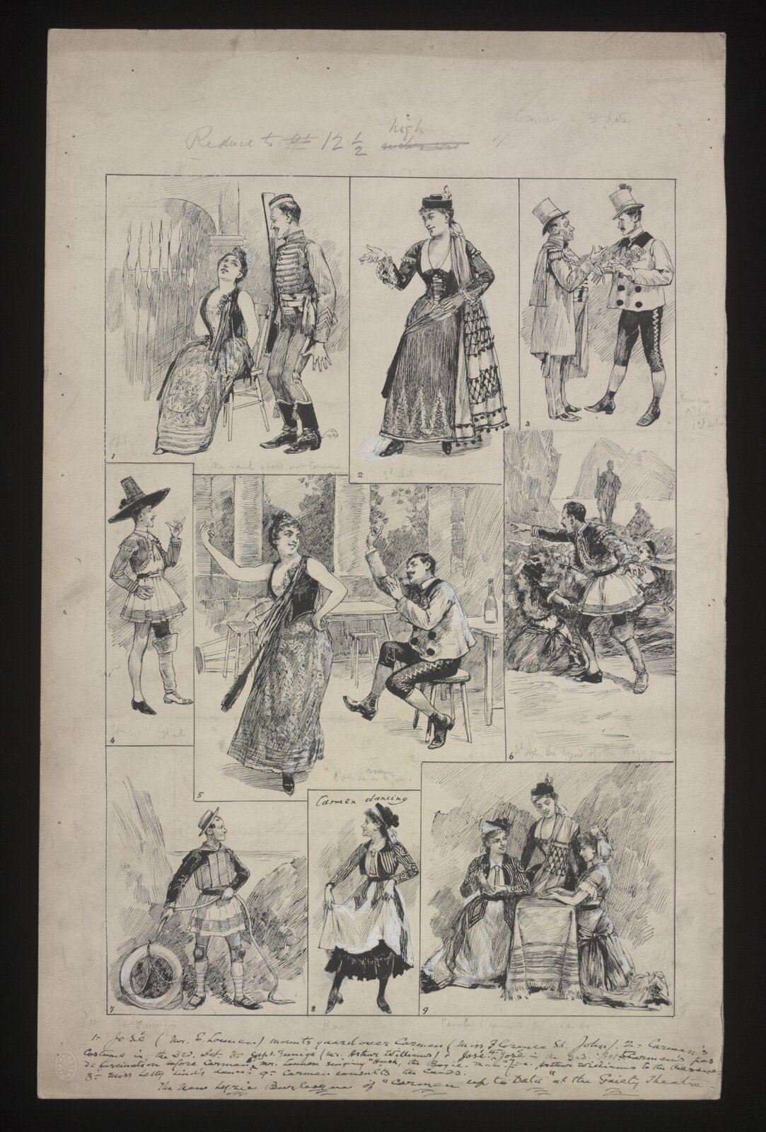 Drawing, 1890