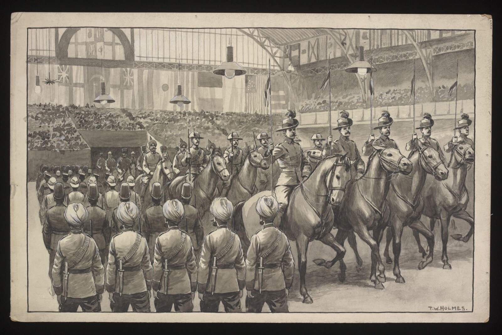 Drawing, T.W. Holmes, circa 1900