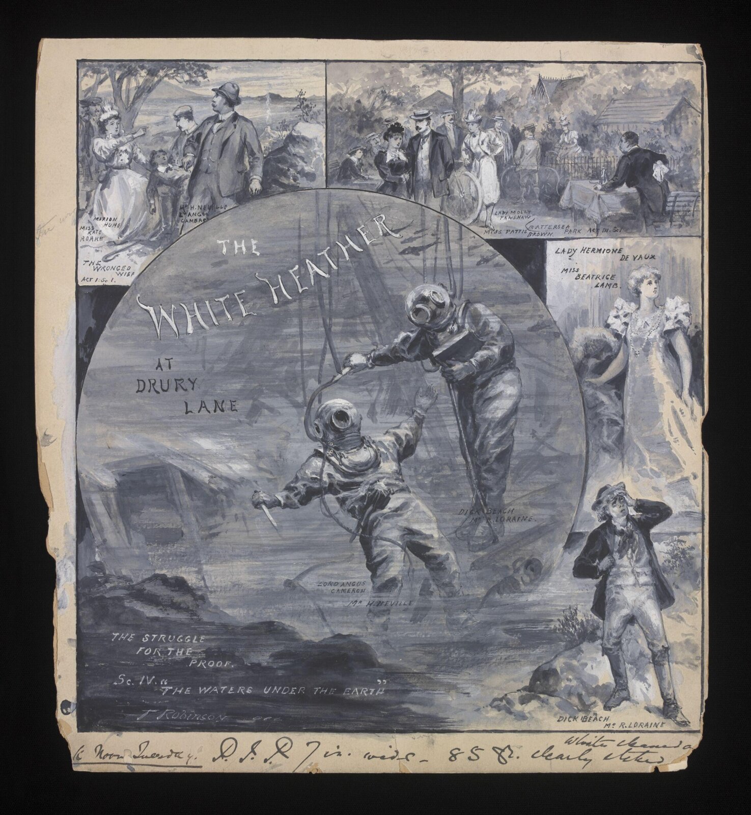 Drawing, Thomas Robinson, 1897