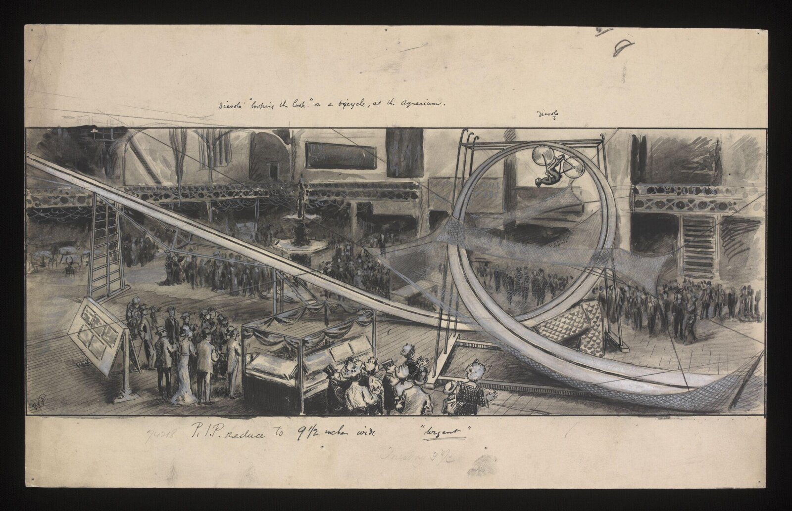 Diavolo at the Aquarium, circa 1901