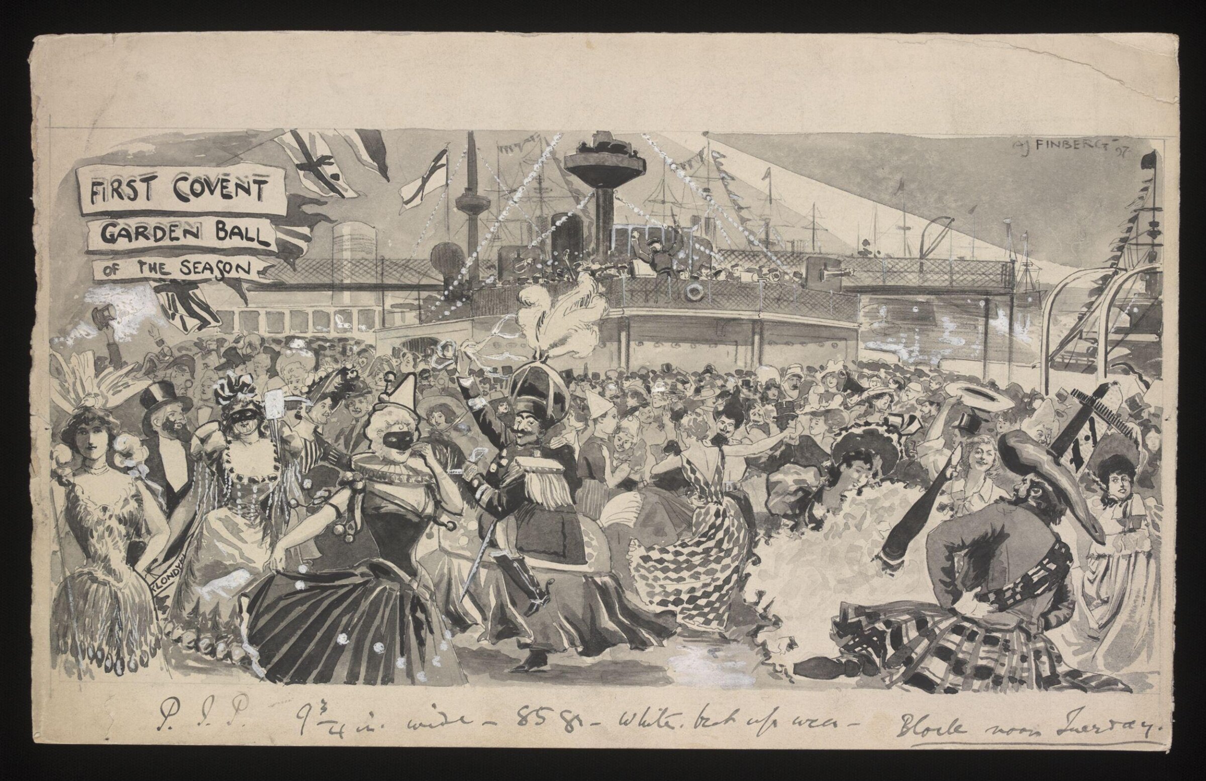 Drawing, Joseph Finberg Alexander, 1897