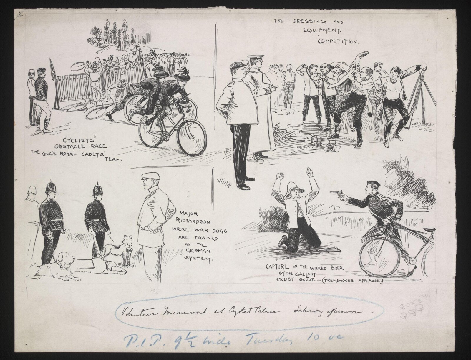 Drawing, Joseph Finberg Alexander, ca. 1900