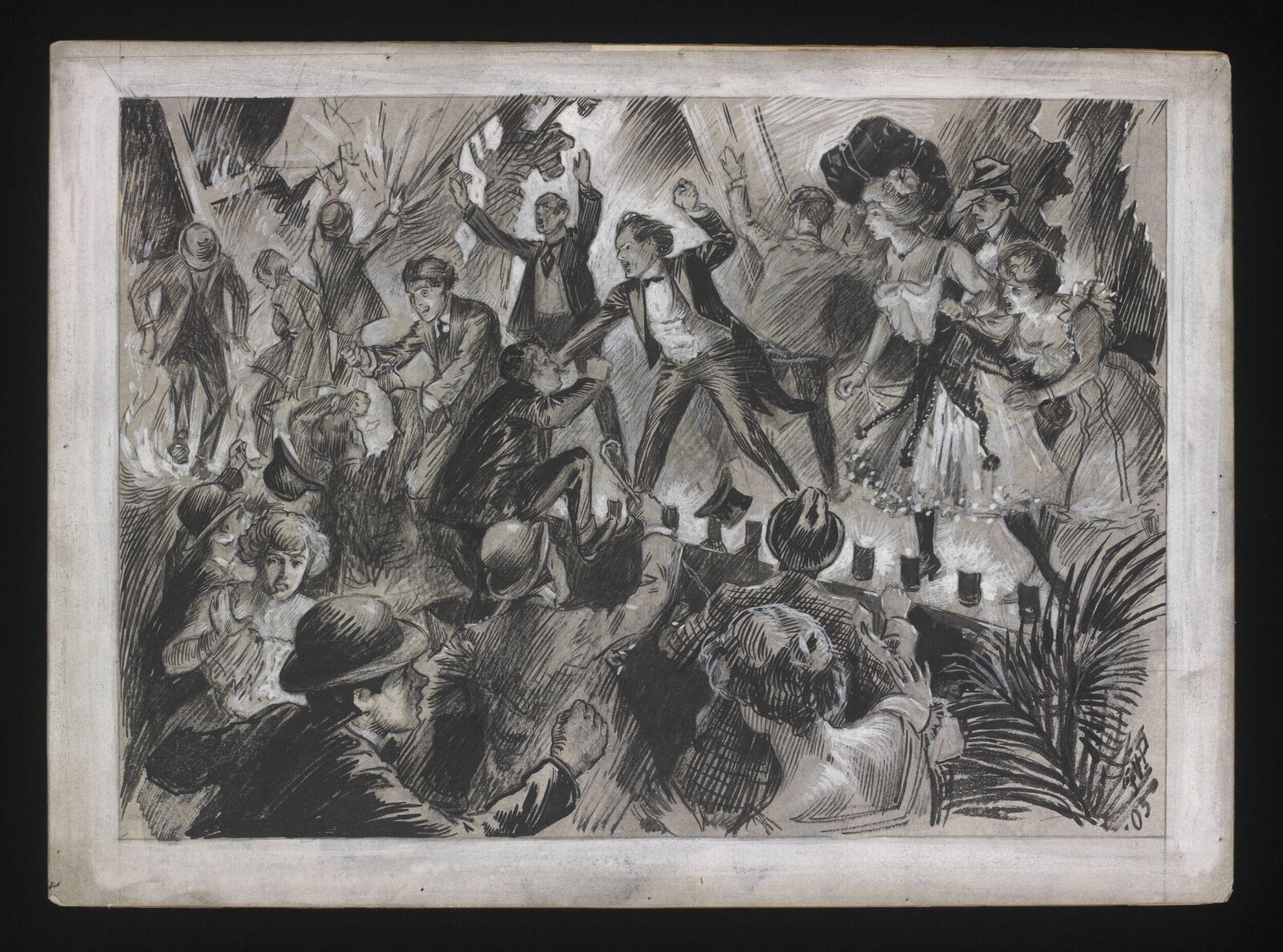 Drawing, Frederick Victor Poole, 1903