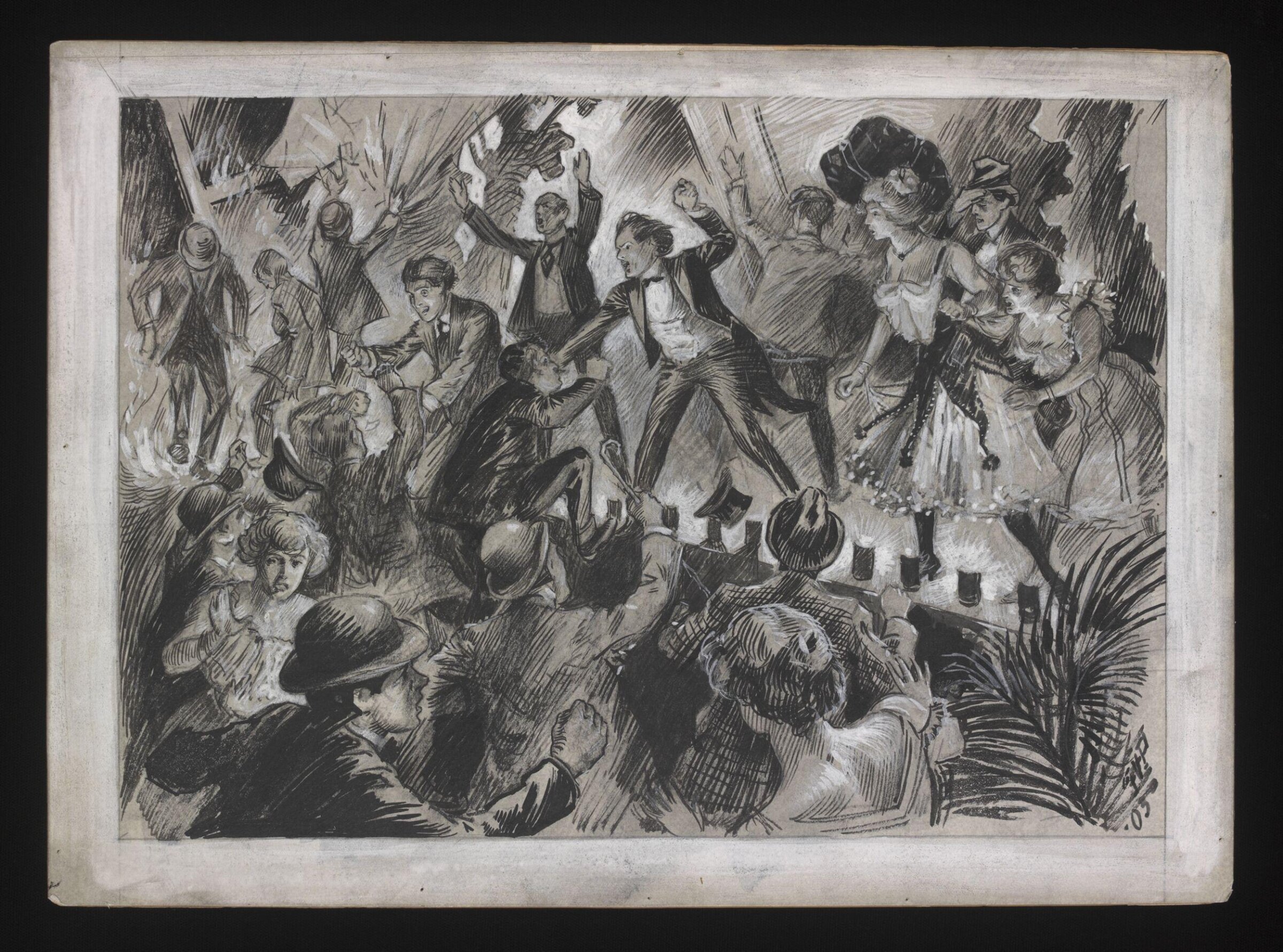Drawing, Frederick Victor Poole, 1903