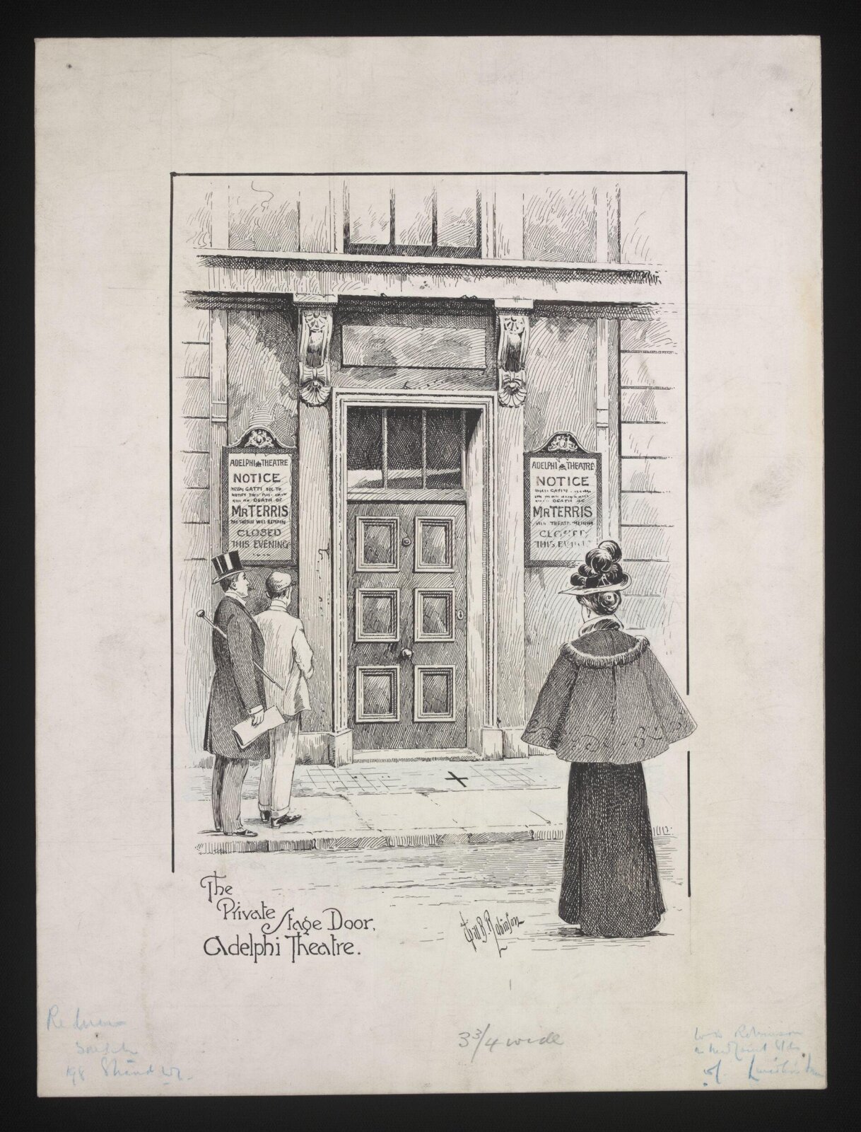 Drawing, William Bennett Robinson, 1897