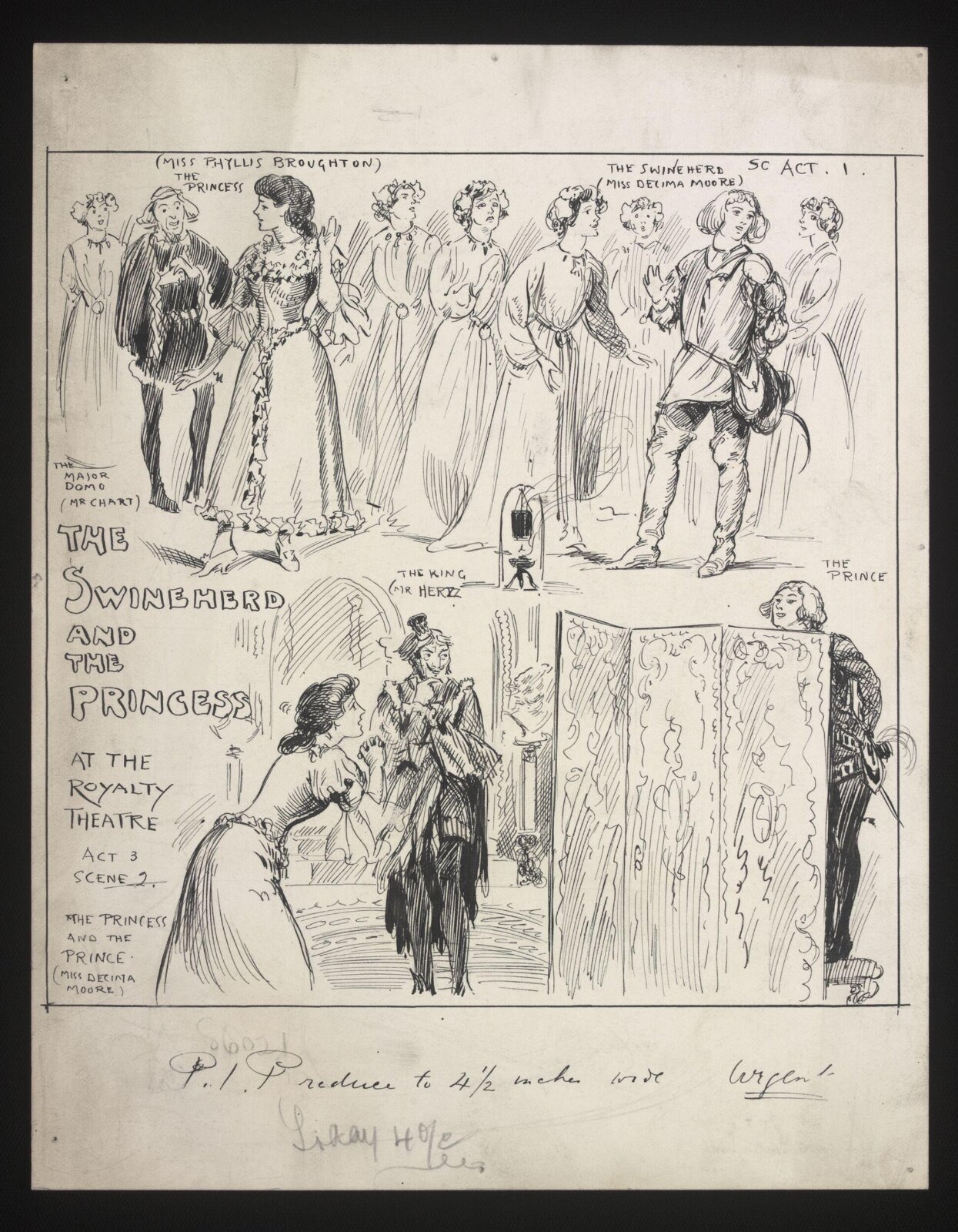 The Swineherd and the Princess, 1901