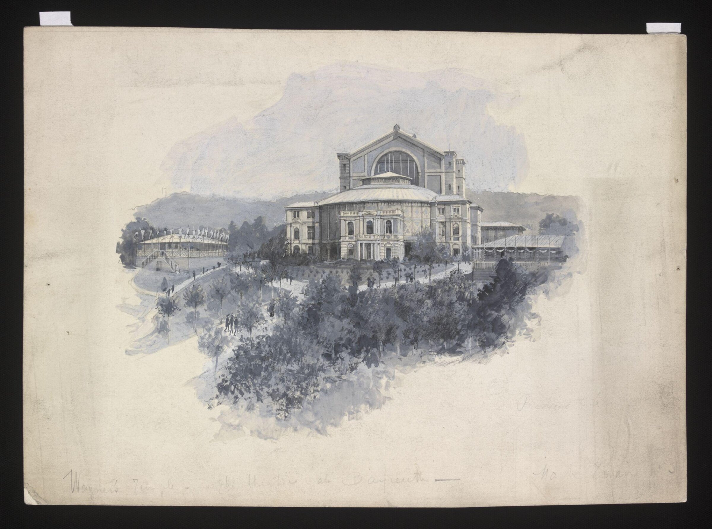Drawing, Forestier, late nineteenth century