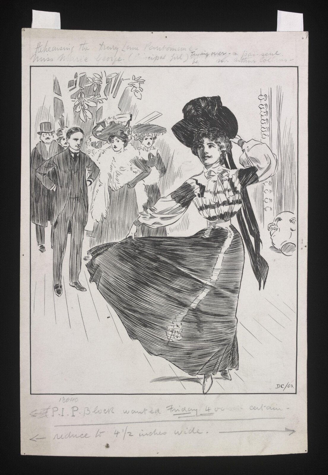 Drawing, Dudley Cleaver, 1903