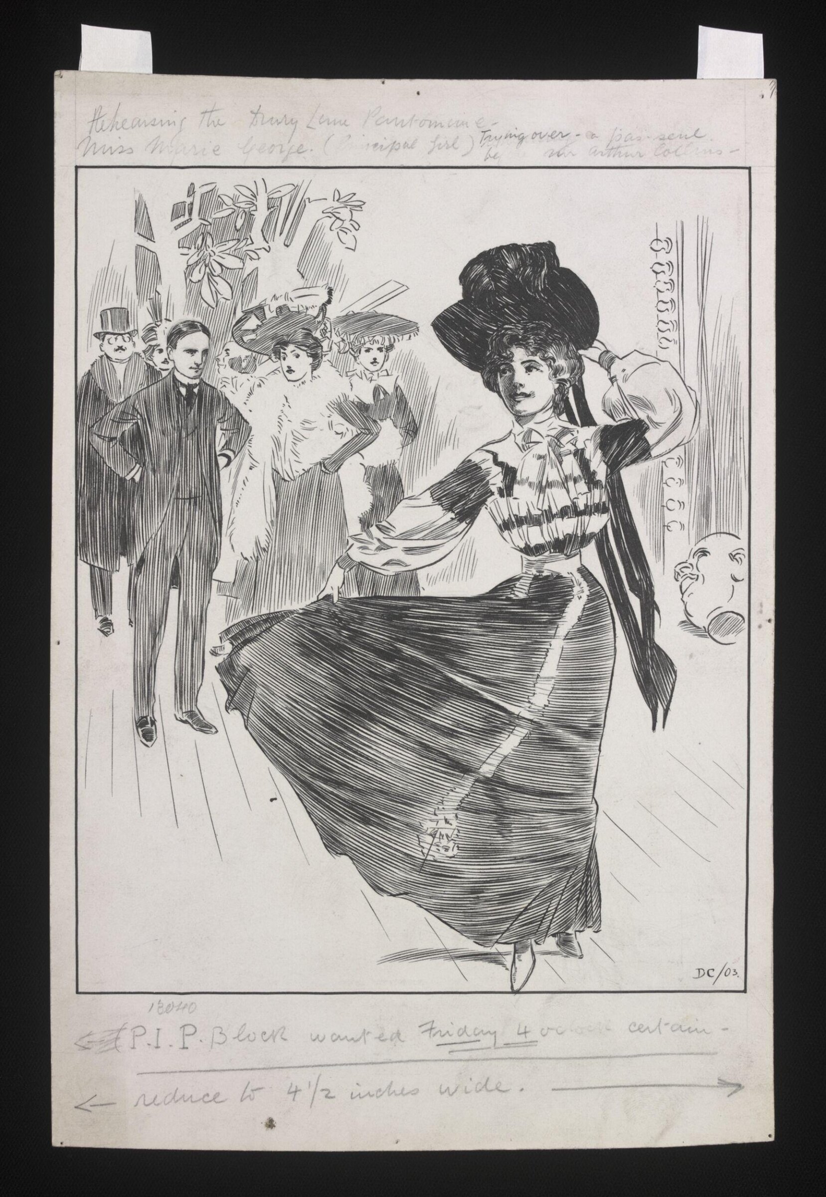 Drawing, Dudley Cleaver, 1903