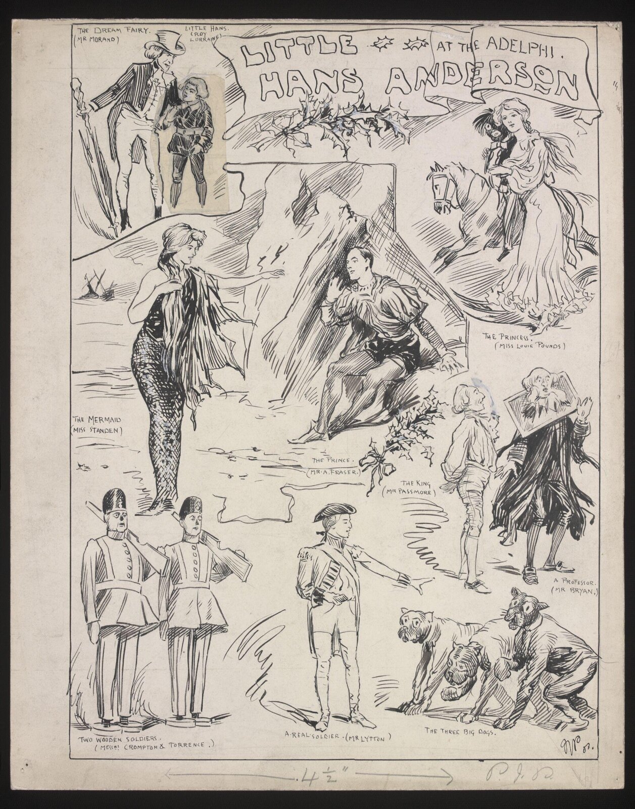 Drawing, Frederick Victor Poole, 1901