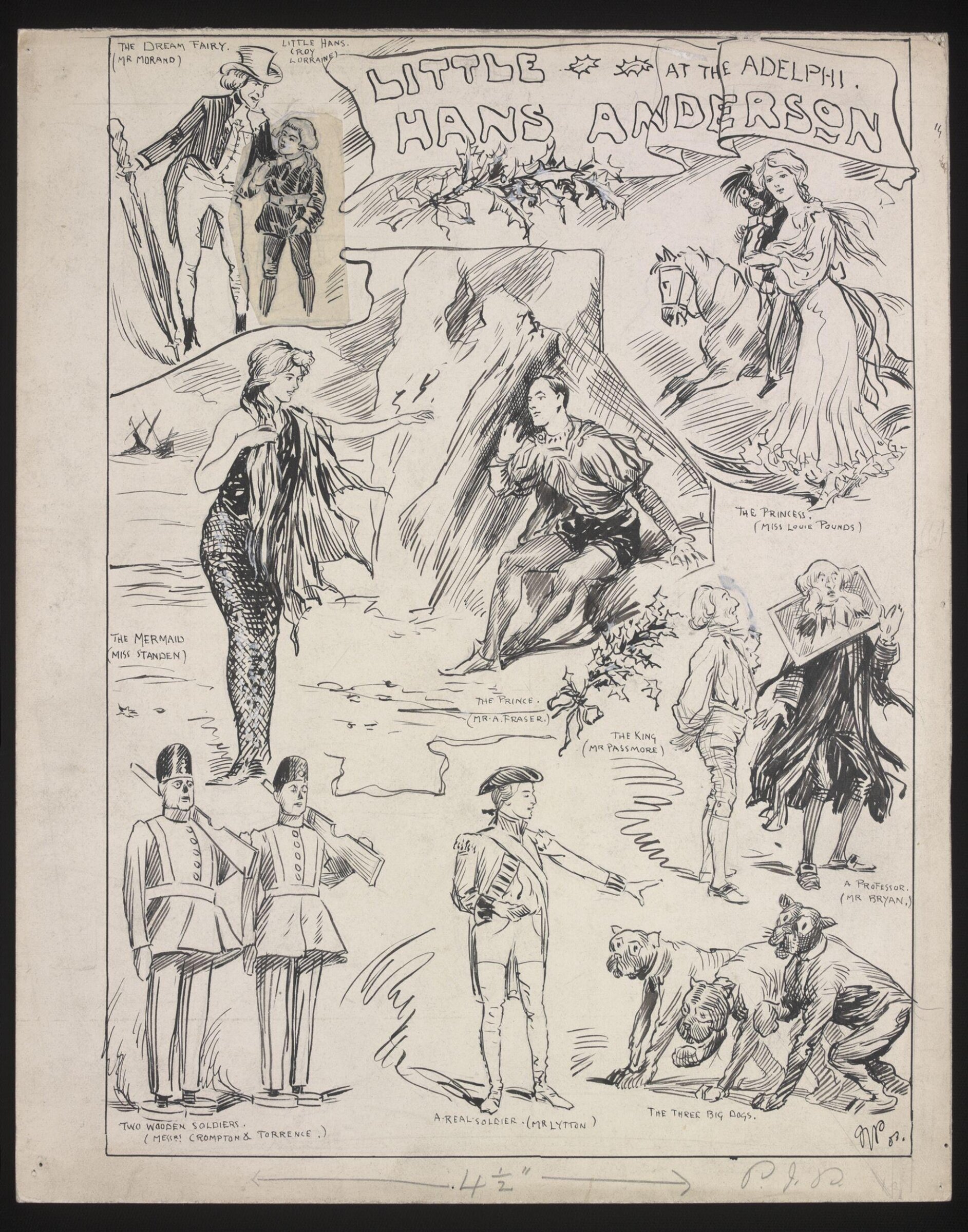 Drawing, Frederick Victor Poole, 1901