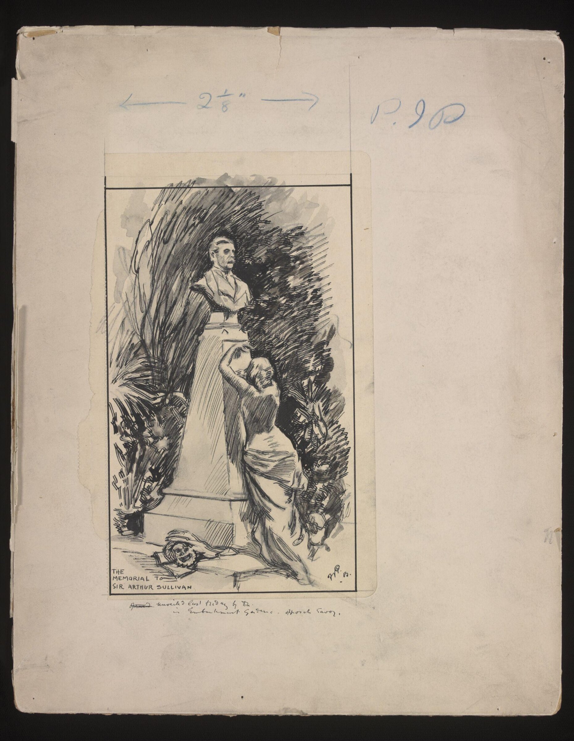 Drawing, Frederick Victor Poole, 1903