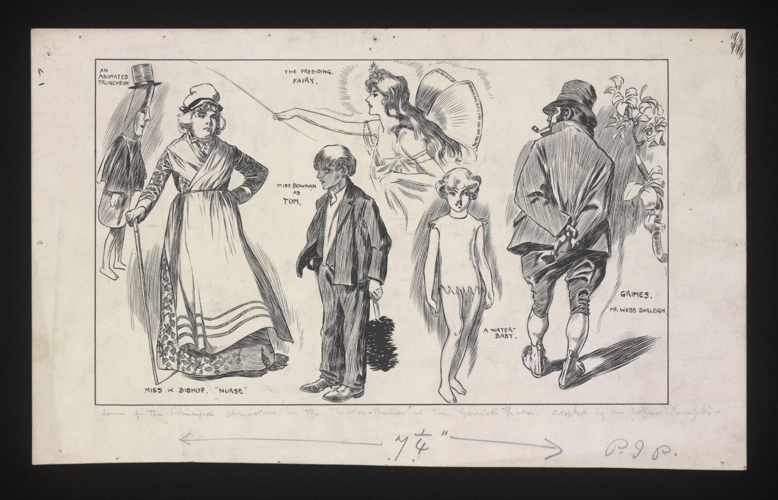 Drawing, Dudley Cleaver, circa 1900