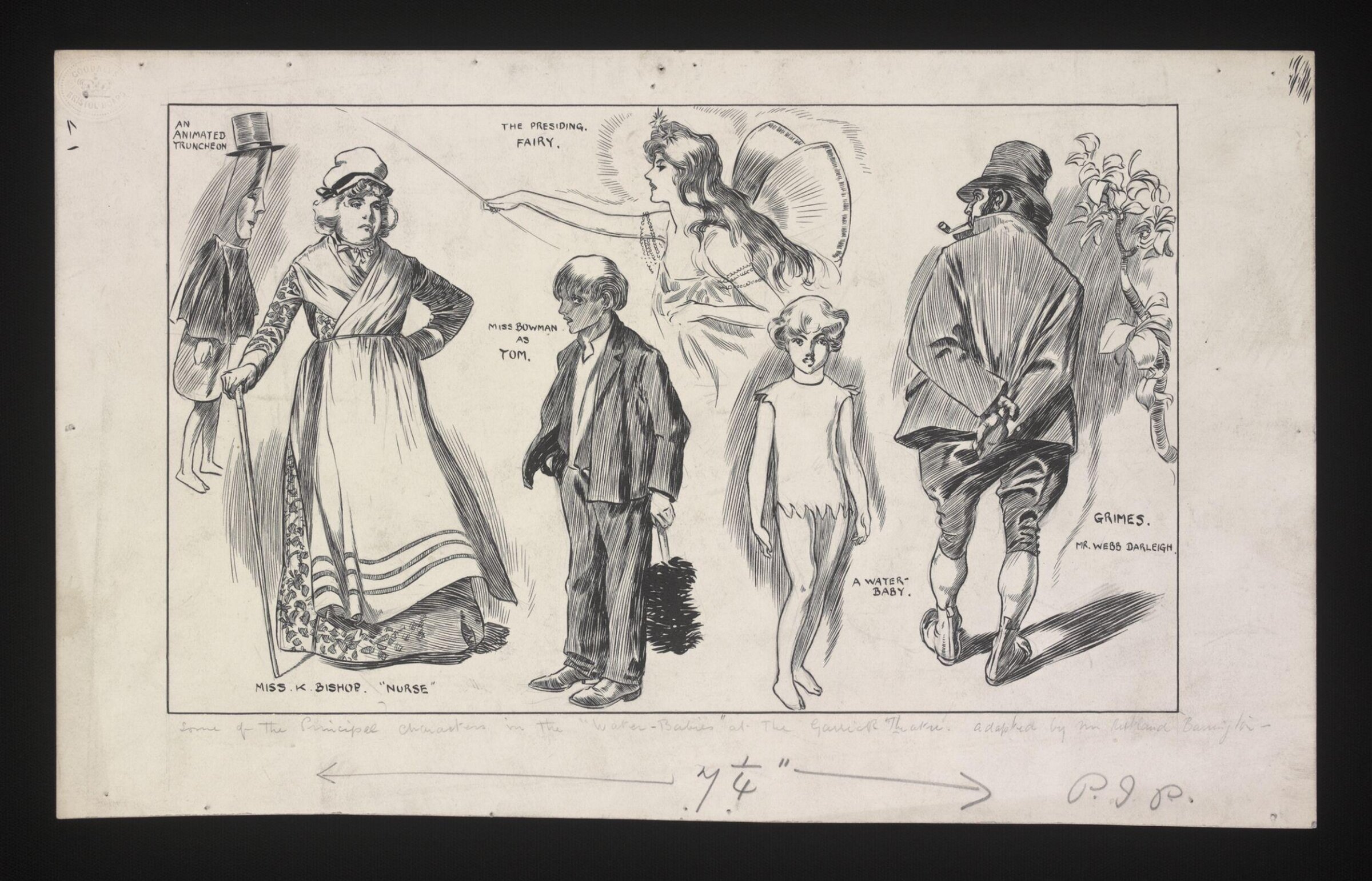 Drawing, Dudley Cleaver, circa 1900