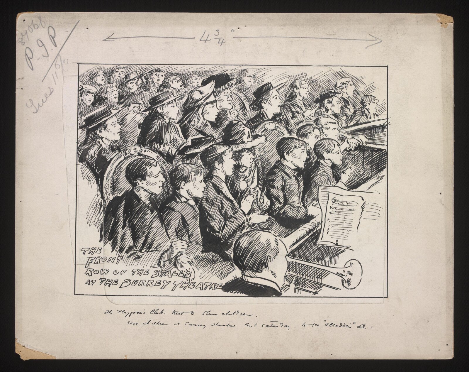 Drawing, Frederick Victor Poole, circa 1900