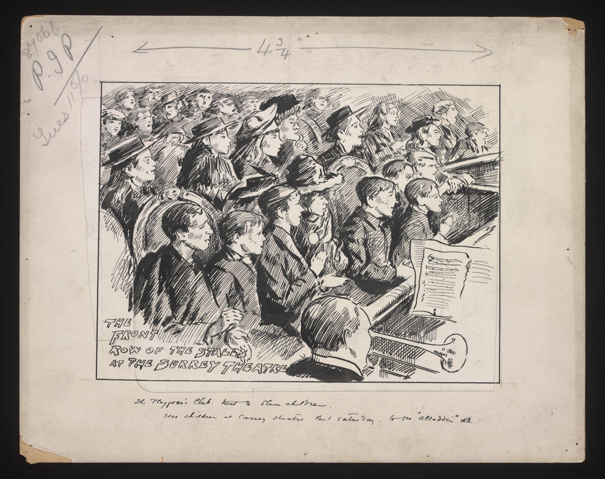 Drawing, Frederick Victor Poole, circa 1900