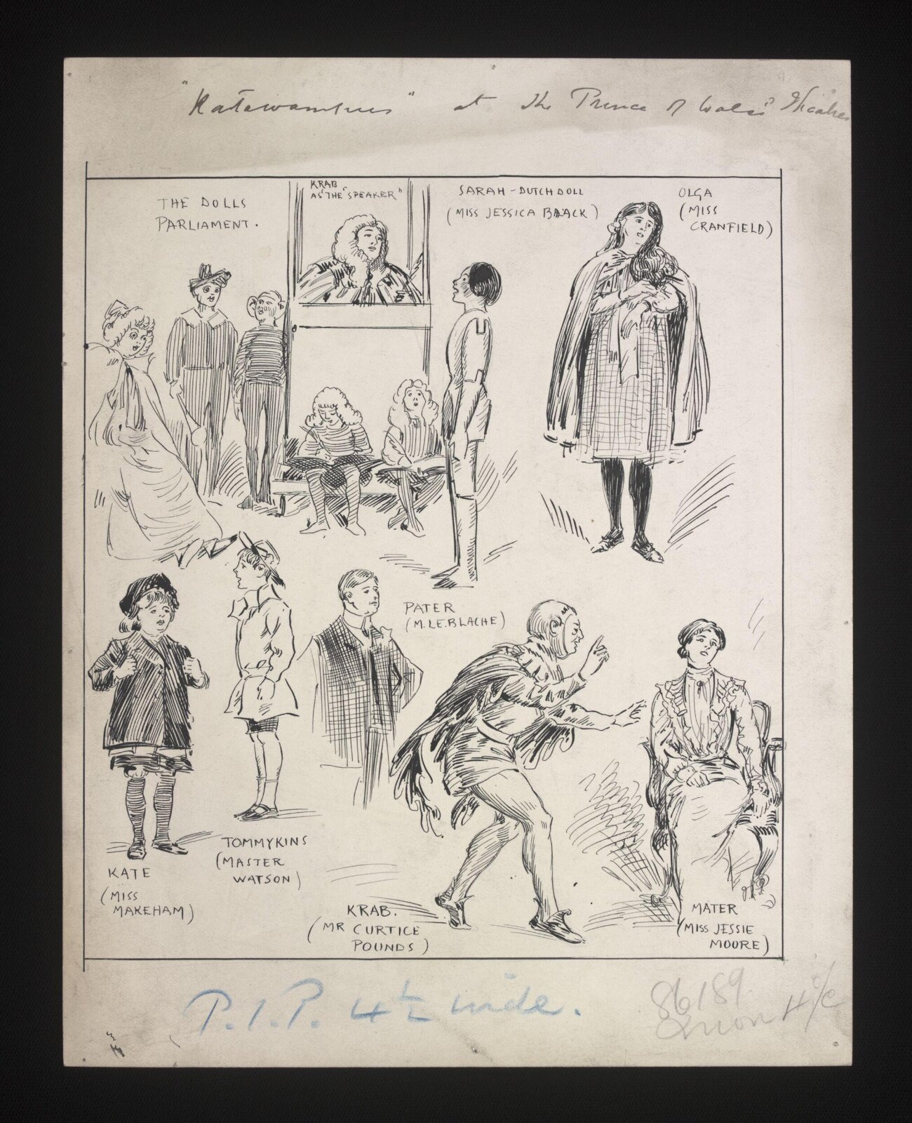 Drawing, Frederick Victor Poole, 1902