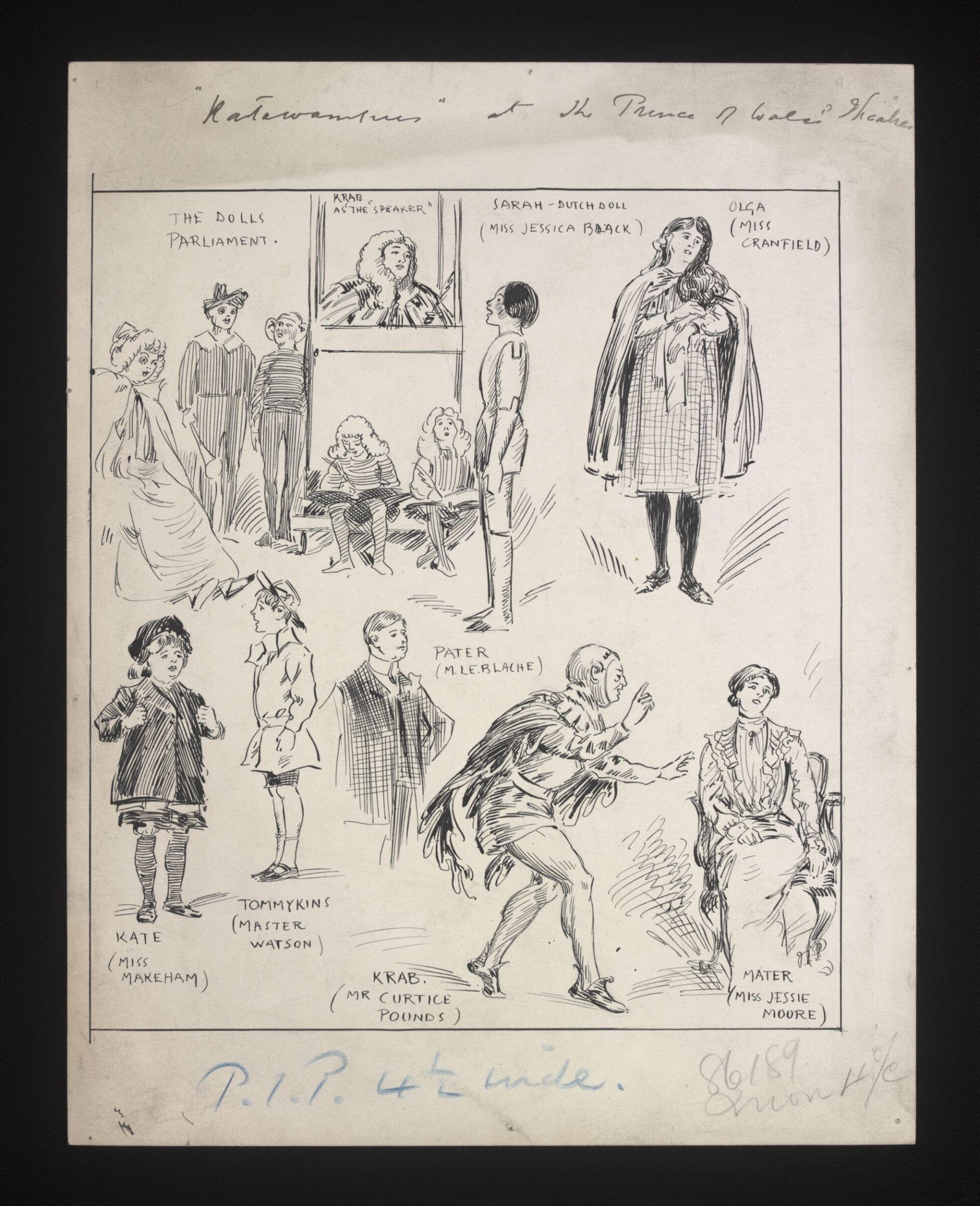 Drawing, Frederick Victor Poole, 1902