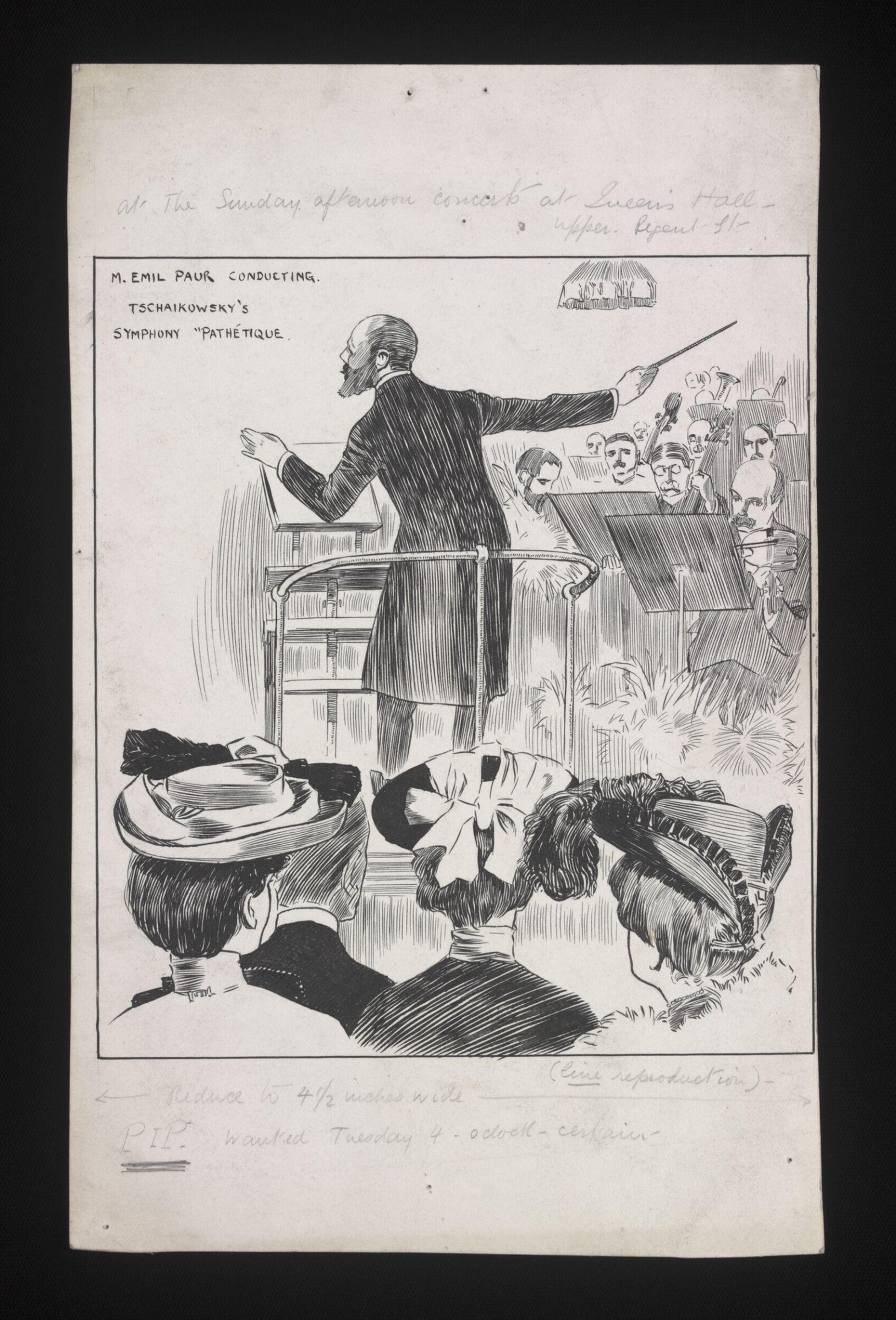Drawing, Dudley Cleaver, circa 1900