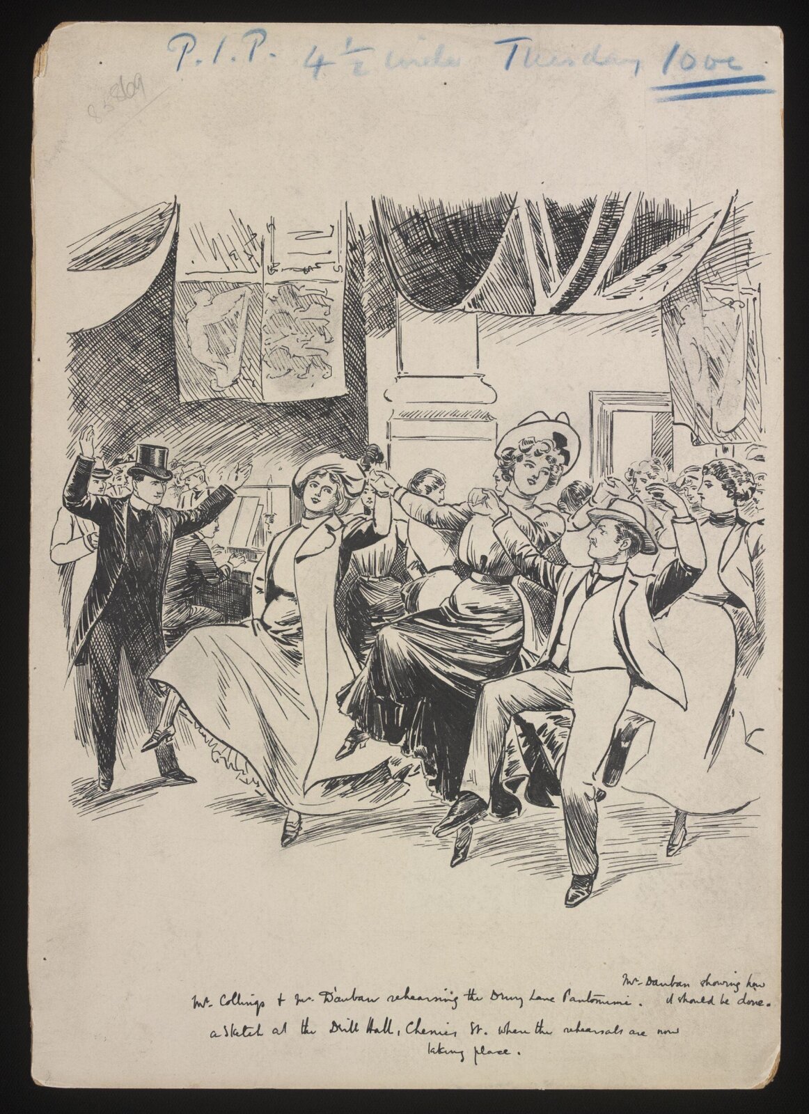 Drawing, Joseph Finberg Alexander, circa 1900