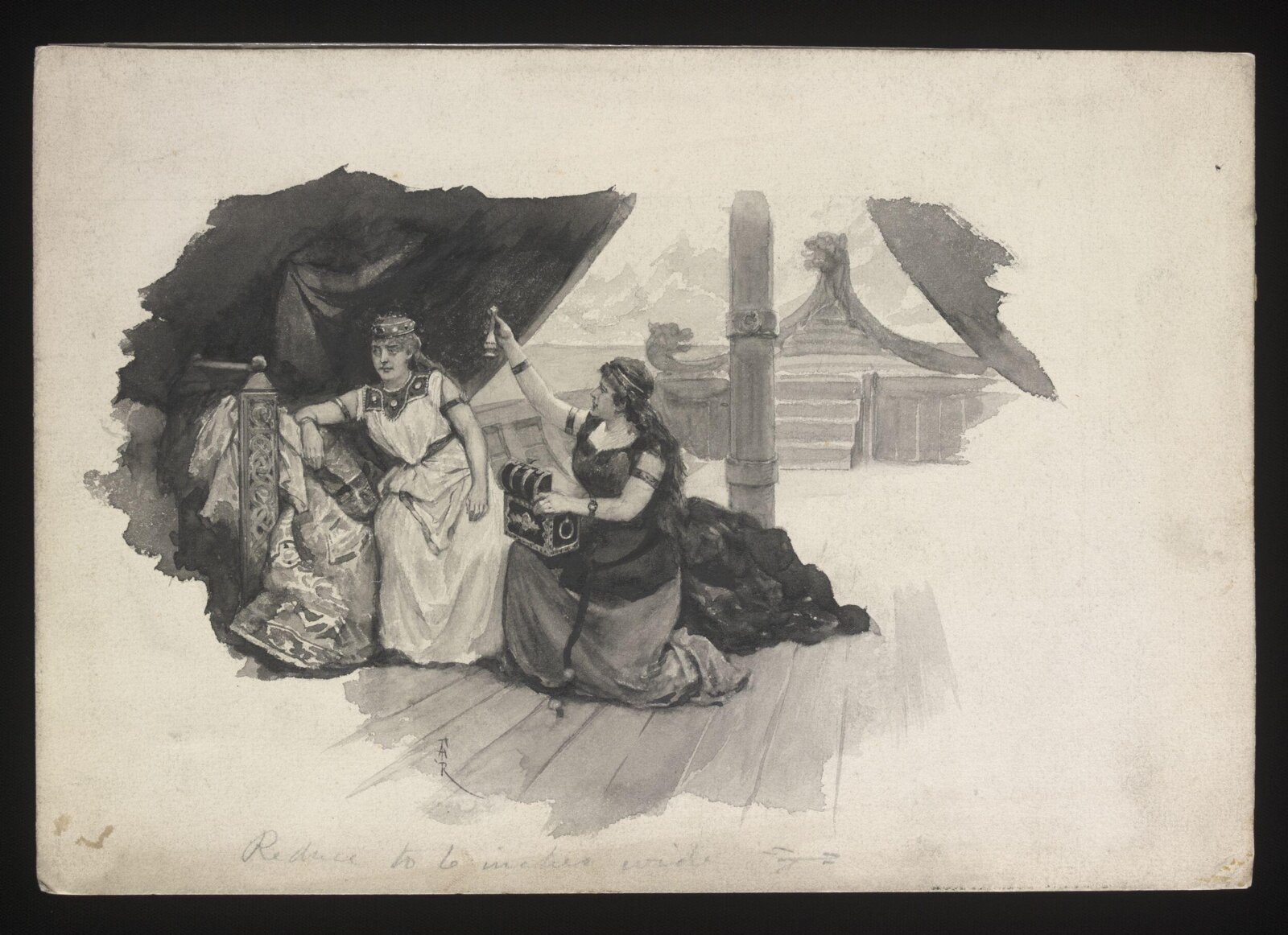 Painting, Amedée Forestier, 1892
