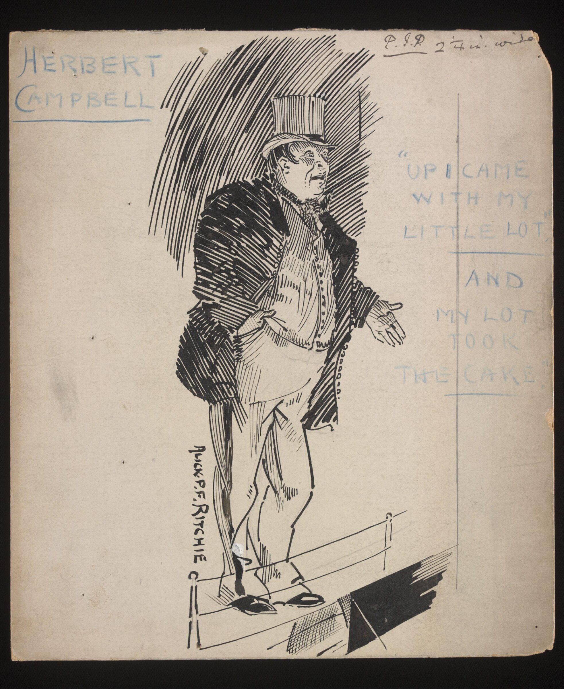 Drawing, Alick P.F. Ritchie, late 19th century