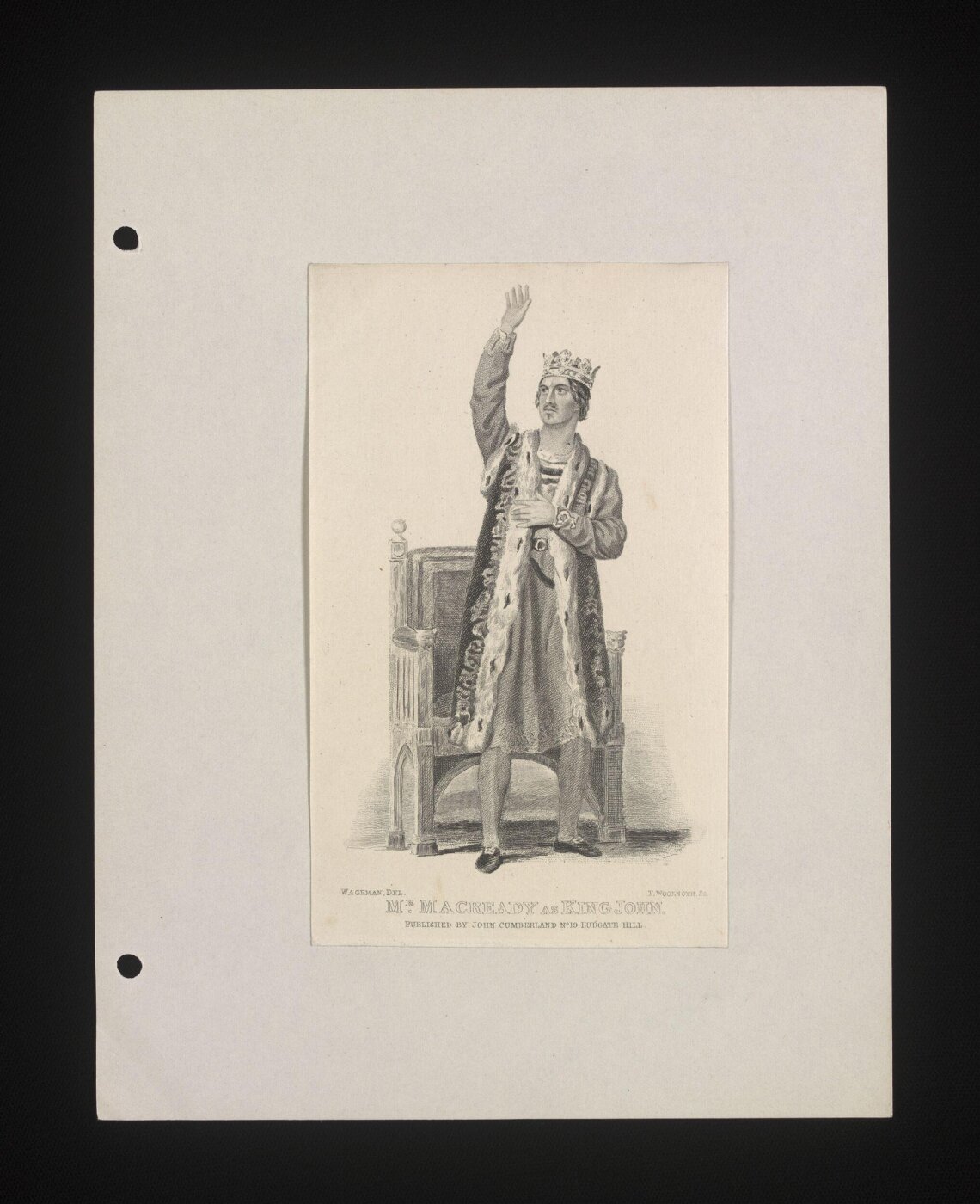 Thomas Charles Wageman, Print