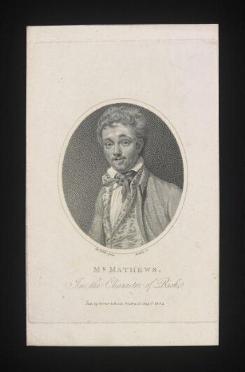 Mr Mathews/In the Character of Risk