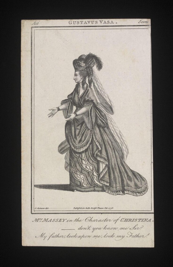 Mrs. Massey, in the character of Christina. image
