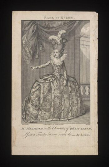 Mrs. Melmoth in the Character of Q.Elizabeth