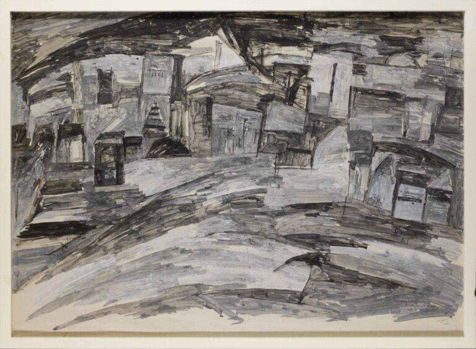 Painting, Ram Kumar, 1983