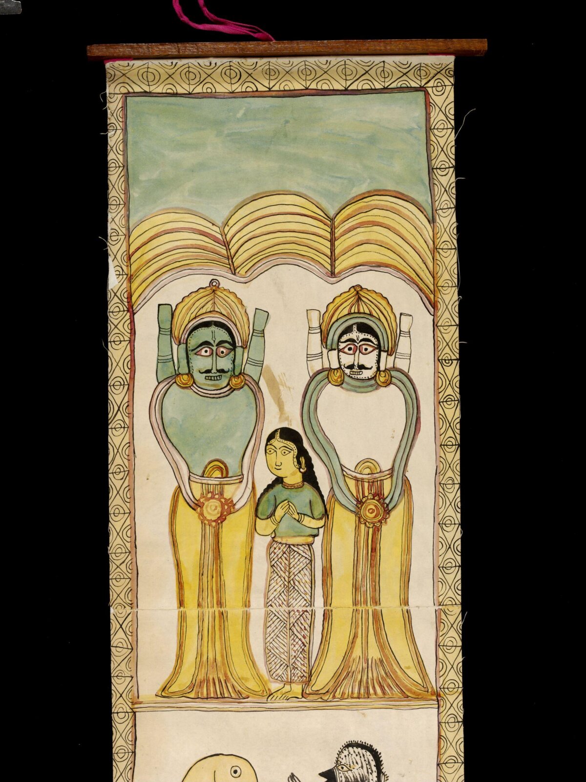 Scroll painting, ca. 1940