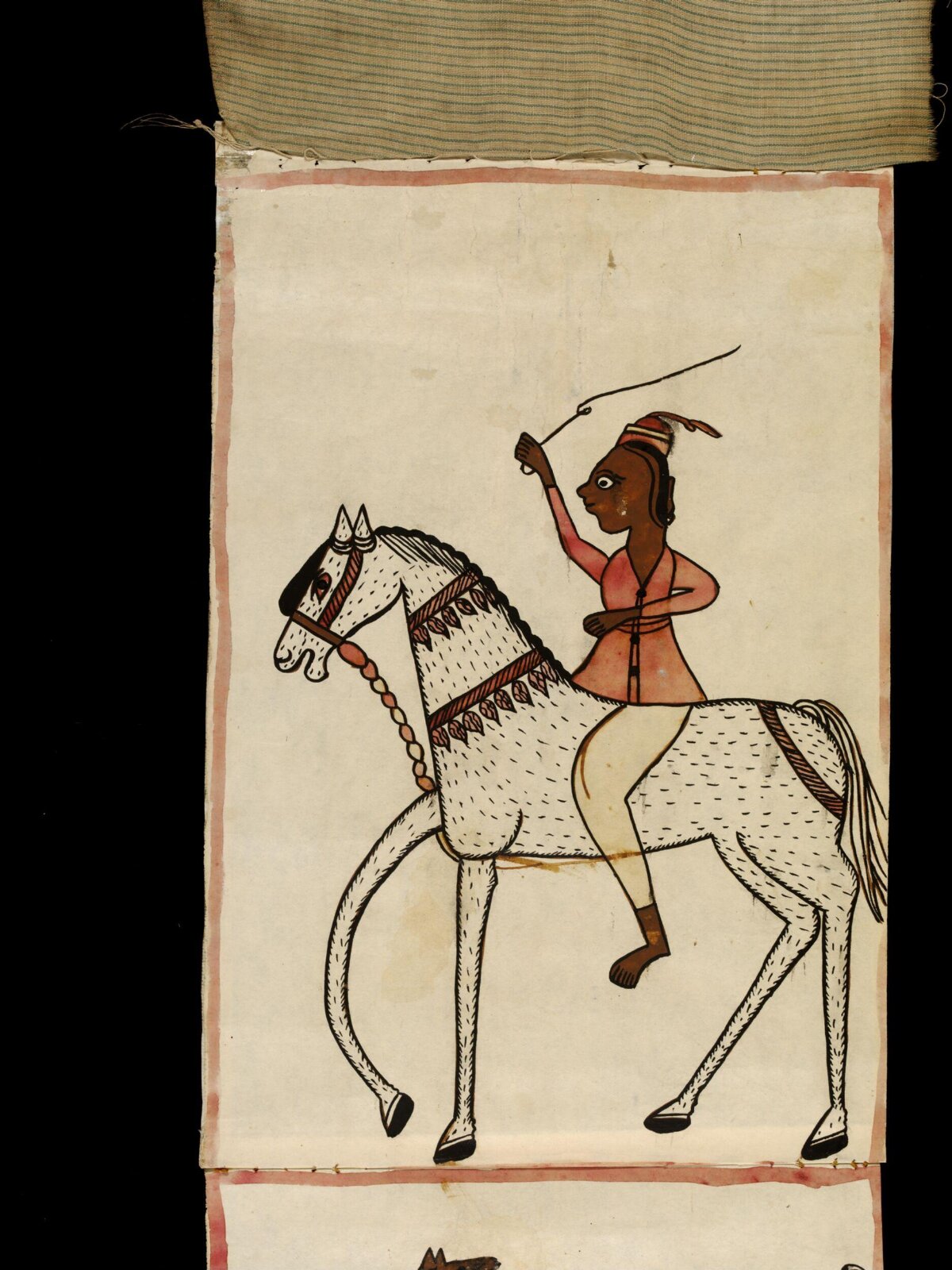 Scroll painting, Amanda Chitrakar, ca. 1920