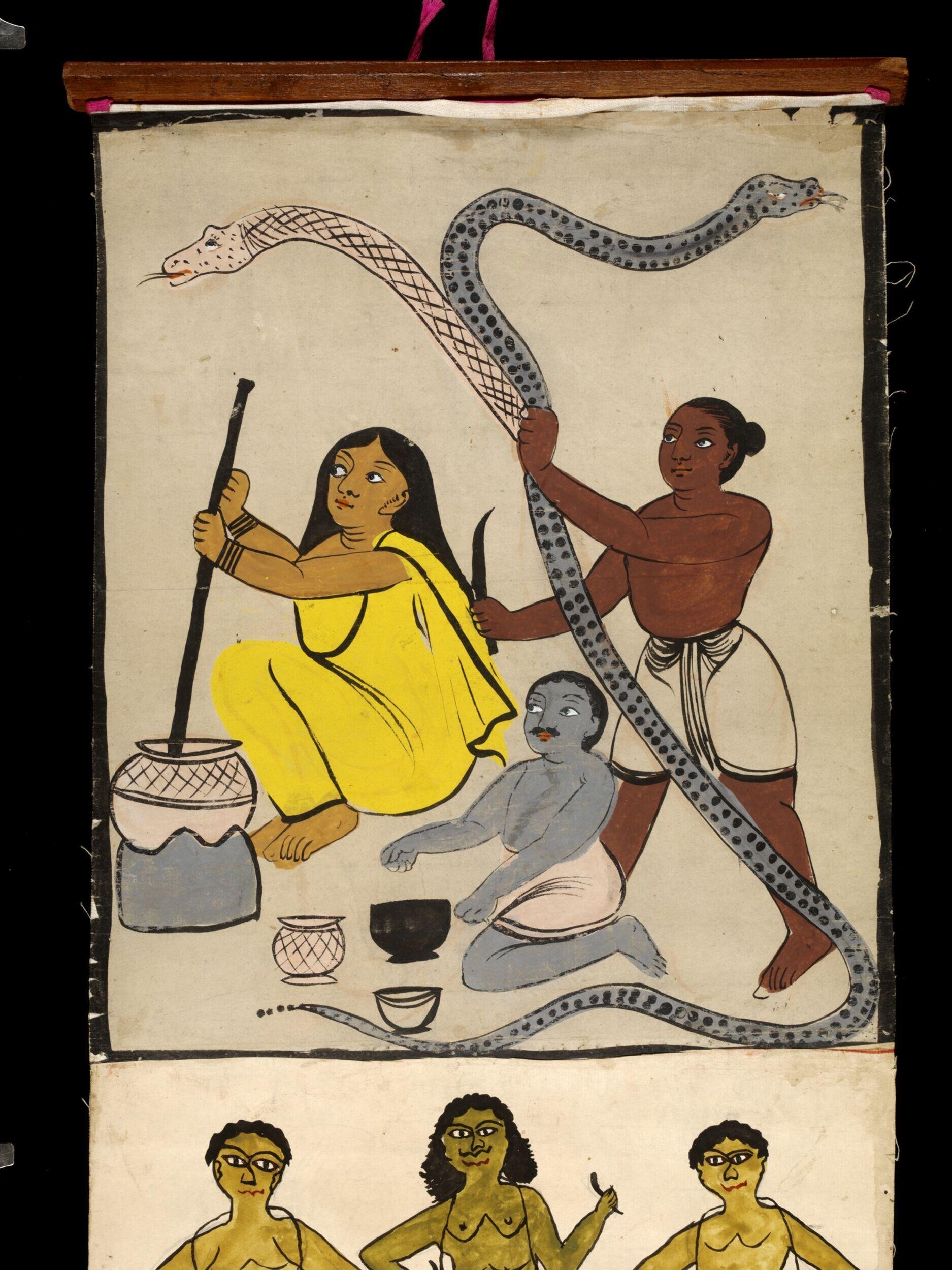 Scroll painting by Unknown