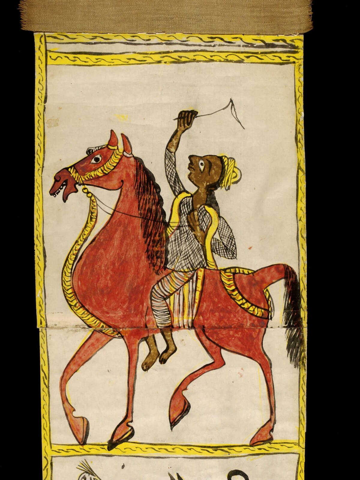 Scroll painting, Jitu Chitrakar, ca. 1920