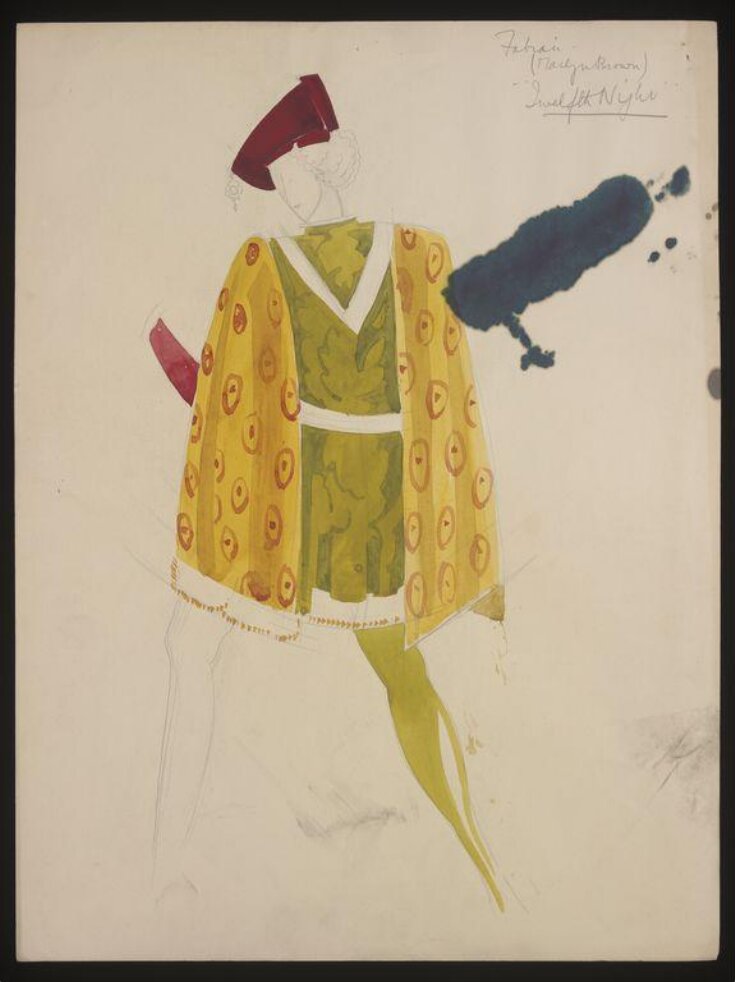 Gladys Calthrop costume design for Twelfth Night top image
