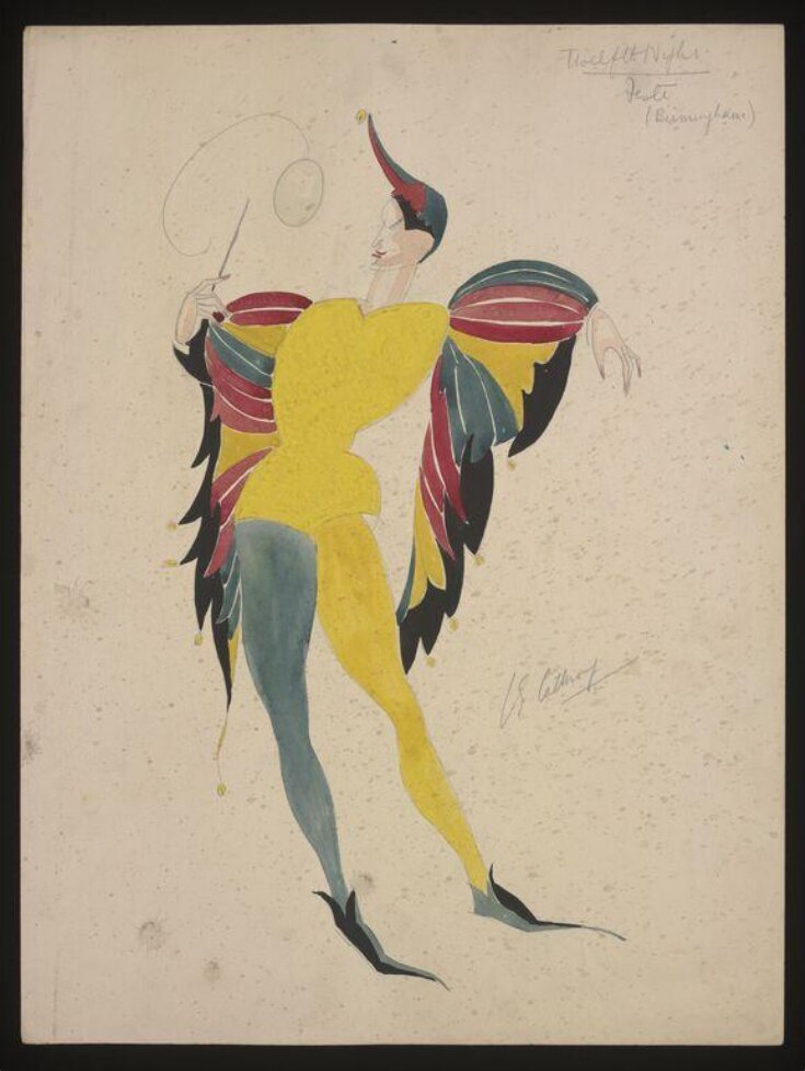 Gladys Calthrop costume design for Twelfth Night top image