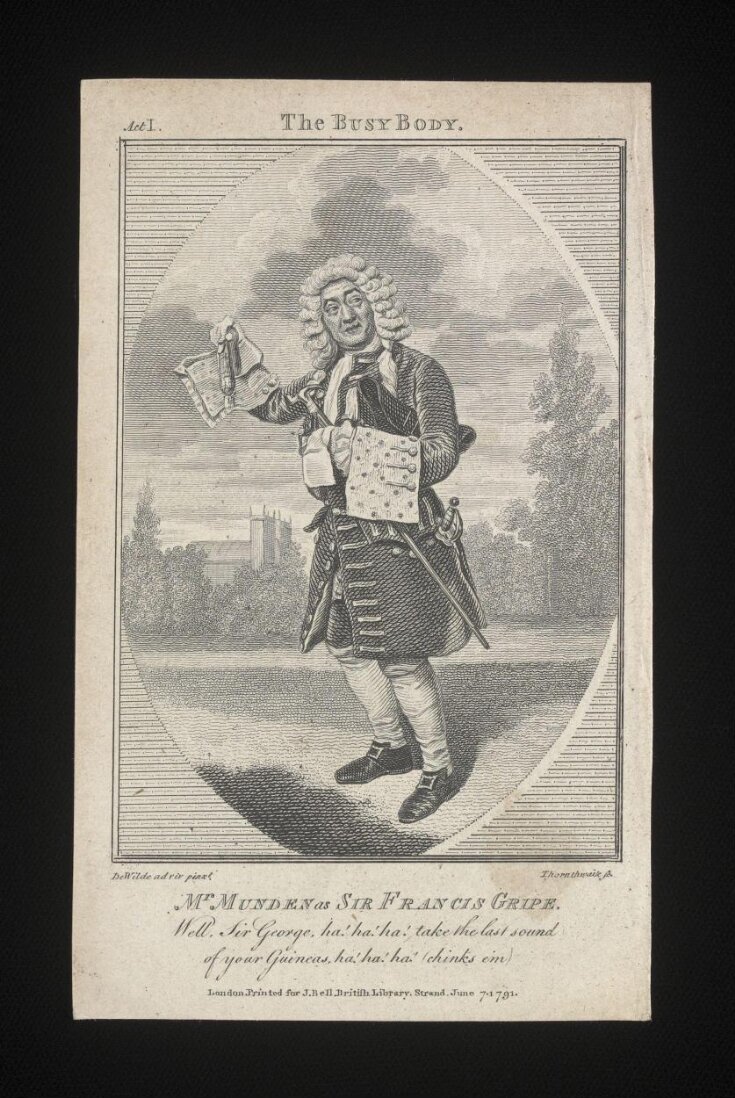 Mr Munden as Sir Francis Gate image
