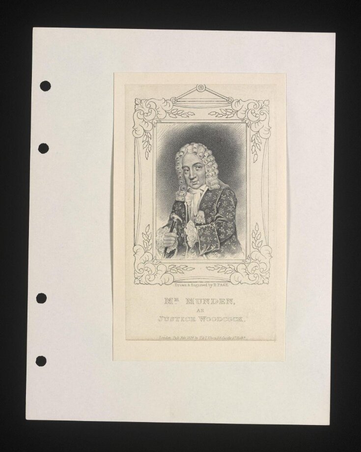 Mr Munden as Justice Woodcock image