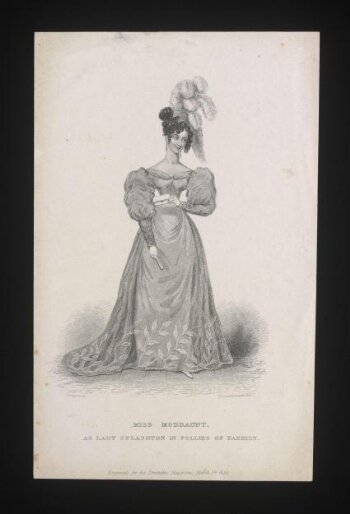 Miss Mordaunt as Lady Splashton in Follies of Fashion