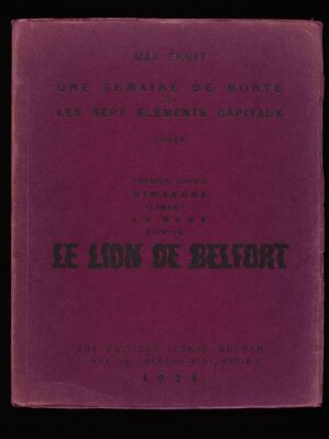 Une semaine de bonté: ou, les sept éléments capitaux, roman