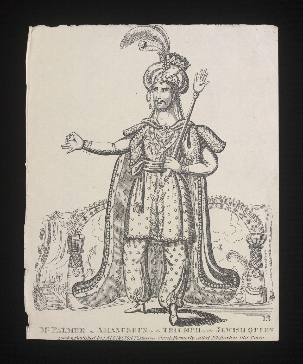 Unknown, Mr Palmer as Ahasterus in the Triumph of the Jewish Queen