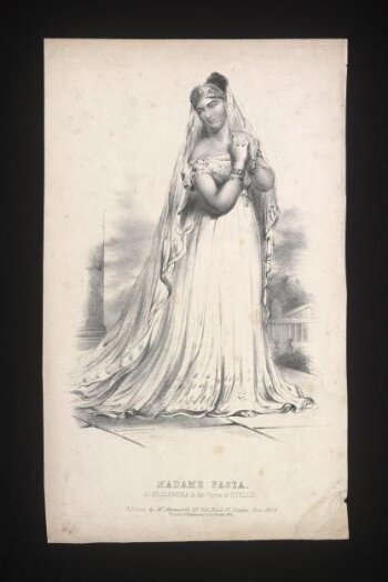 Madame Pasta as Desdemona