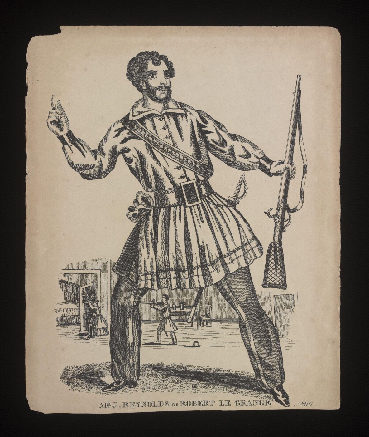 unknown, Mr J. Reynolds as Robert Le Grange