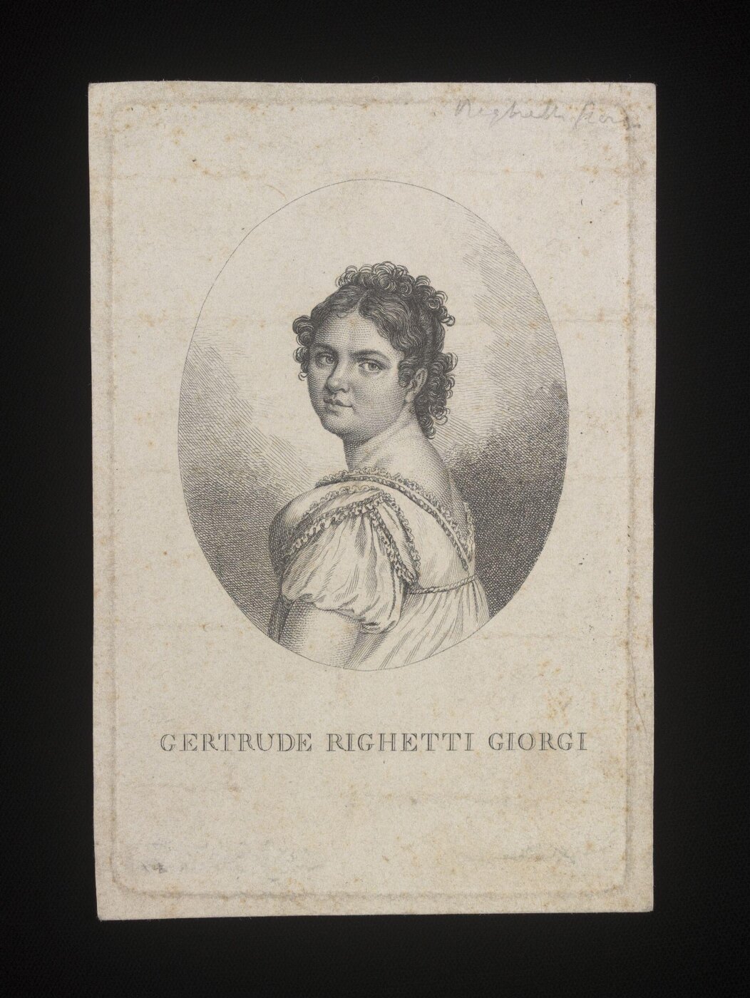 unknown, Gertrude Righetti Giorgi