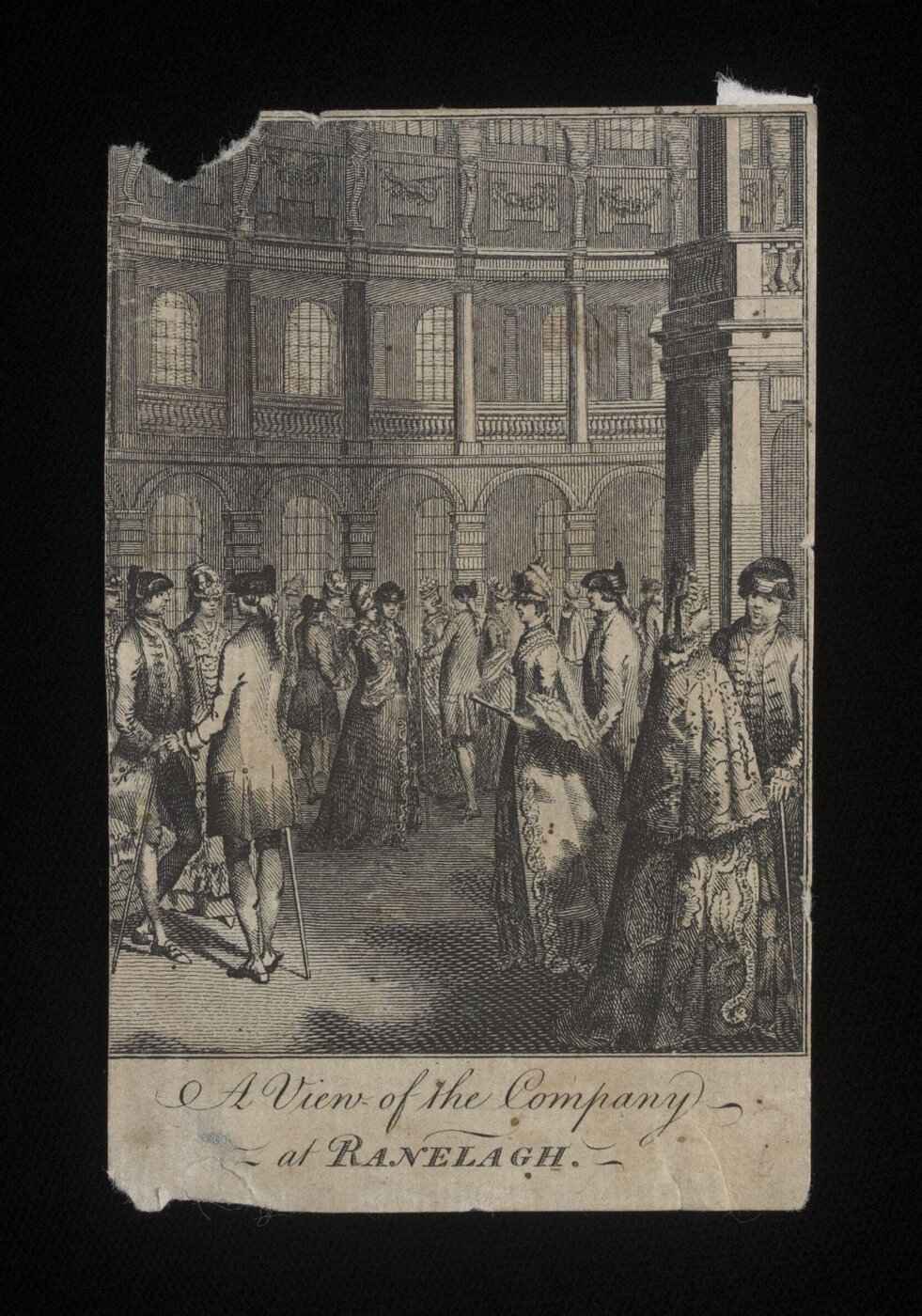 unknown, A view of the company at Ranelagh